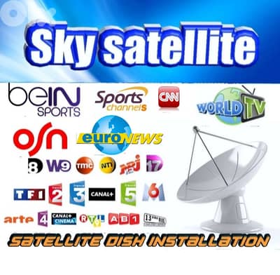SKY-SAT EU-R80 (تركيب ستلايت )