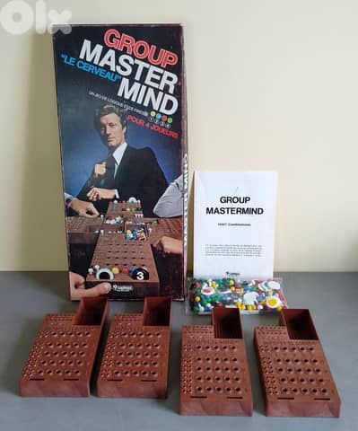 Group masterind vintage board game 4 players