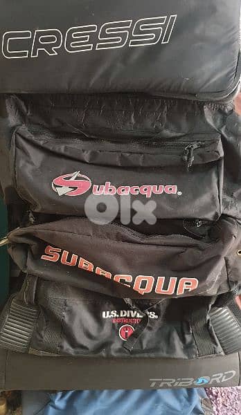 scuba diving bag