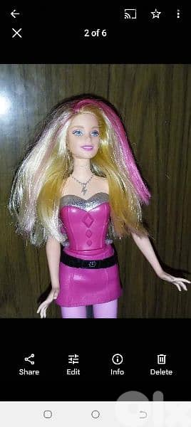 PRINCESS POWER Barbie Mattel wearing mechanism Good doll flexi legs=24