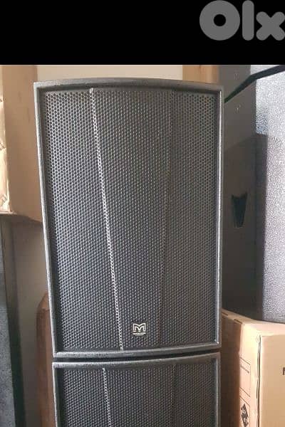 martin audio speaker 15 inch brand new  مارتن بافلات