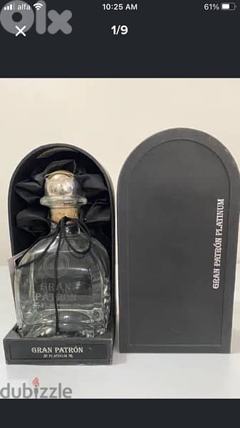 antique cristal collector boltle