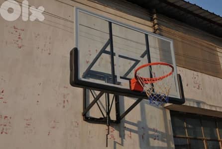 now 240$ hoop basketball Board ( Tempered glass)