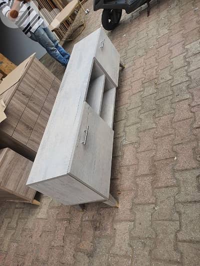 New TV Table colour light grey (high quality).