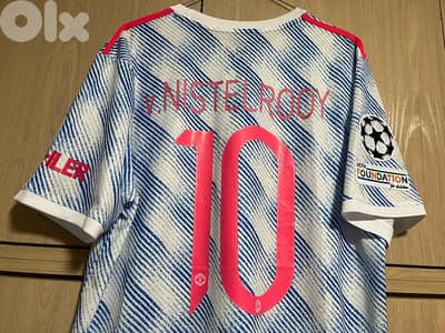 manchester united van nistlerooy 10 special edition adidas kit