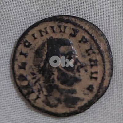 Ancient Roman Coin Bronze Follis for Emperor  Lincinius 308 AD