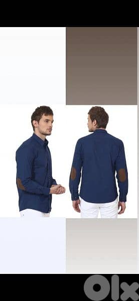 authentic RL paded elbow navy bas S to xxL