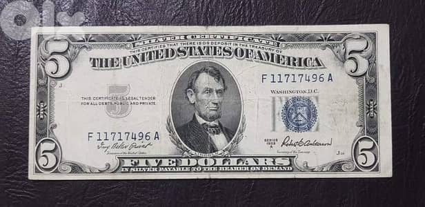 old bank note