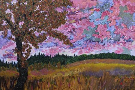 Spring on my mind - painting