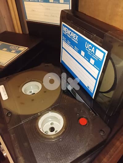 Vintage rare Memorex Q2HD Video Cassette Tape Cartridge UCA Matic HD