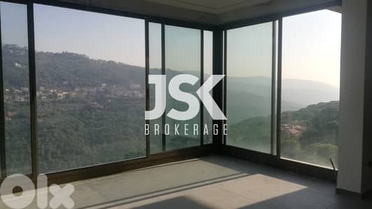 L12890-Duplex With A Big Terrace And Green View for Sale In Baabdat