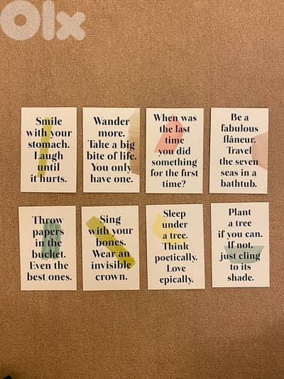 Postcards set