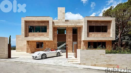 Villa In Jamhour Prime (1500Sq) With Garden And View, (BA-242)