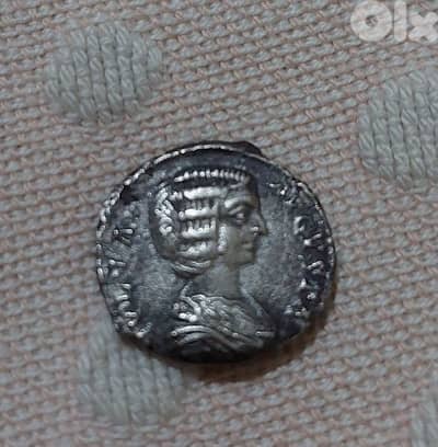 Roman silver Coin Queen Julia Domna wife Septemius Severus year 196 AD