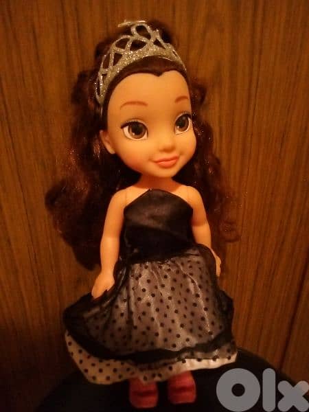 BELLE BEATY &THE BEAST ANIMATOR Disney as new Big doll glass eyes=21$ 4