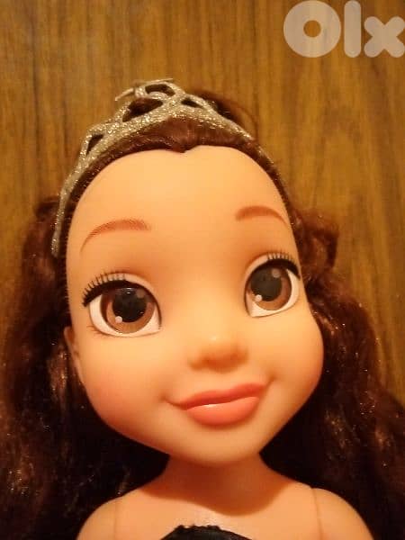 BELLE BEATY &THE BEAST ANIMATOR Disney as new Big doll glass eyes=21$ 3