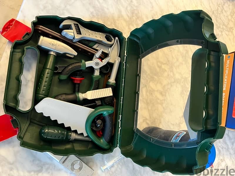 bosh workbench plastic stand for pretending that playing tools 3