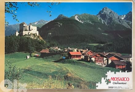 Puzzle 3000 Pcs Chateau d’Engandine Suisse